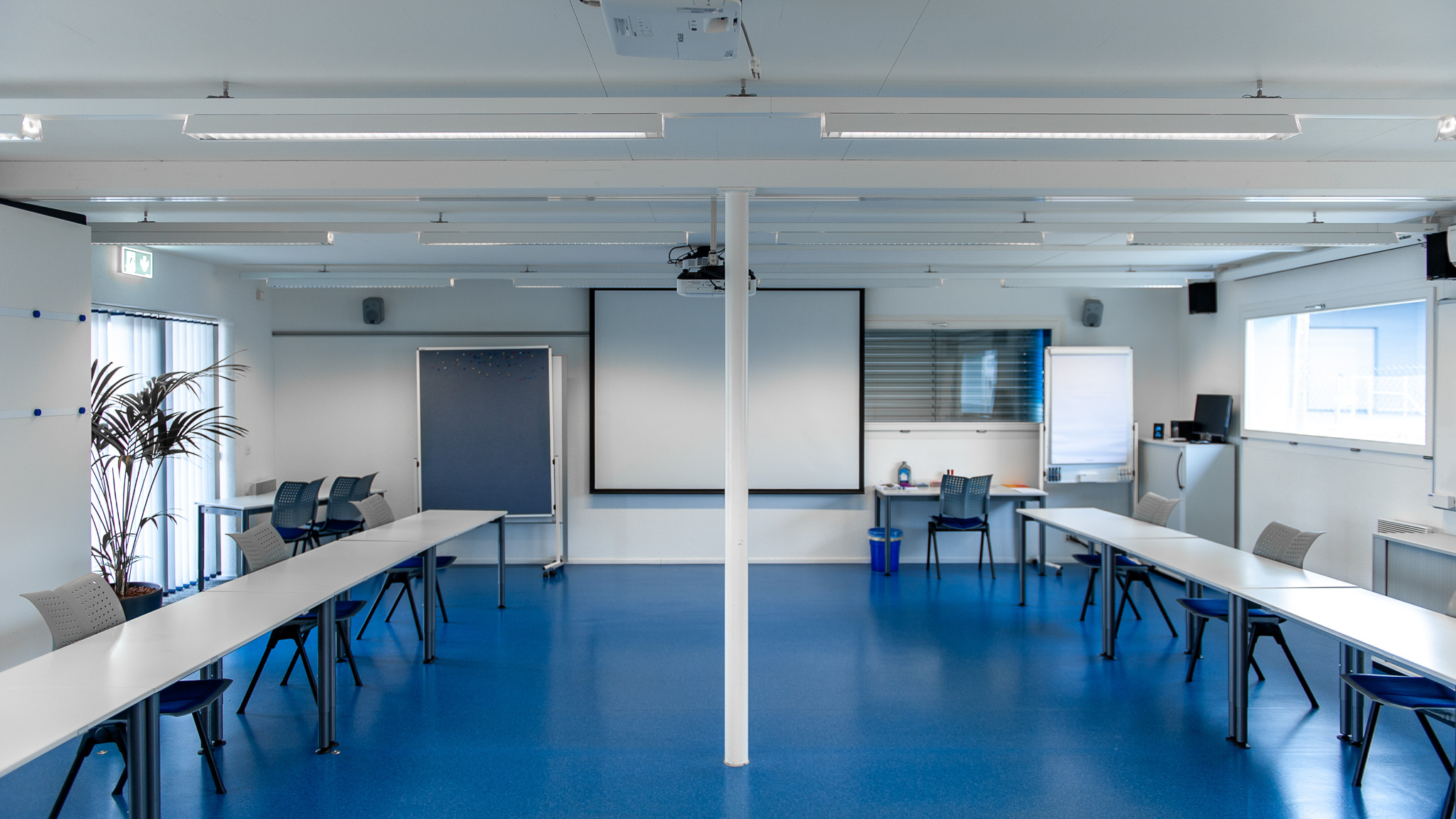 Kursraum für WAB-Kurs im Fahrzentrum Lyss